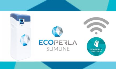 Nowoczesny zmiękczacz wody Ecoperla Slimline 24